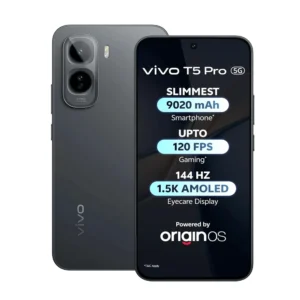 vivo T5 Pro 5G (Cosmic Black, 8GB RAM, 256GB Storage)