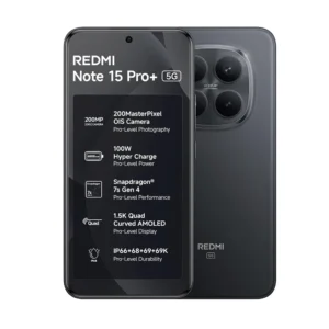 REDMI Note 15 Pro+ 5G (Carbon Black, 12GB + 256GB)