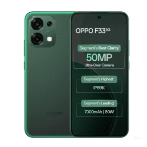 Oppo F33 5G Smartphone (8GB RAM, 128GB Storage, Forest Green)